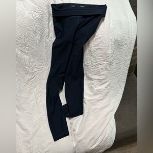 Extra high rise dark blue athletic leggings